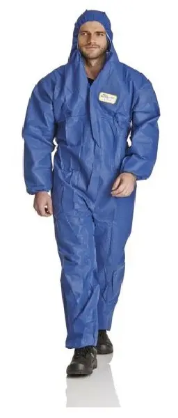 ProSafe Light Overall SMS-Material Kapuze blau Grösse 3XL VE: 50 Stück SMSB-3XL