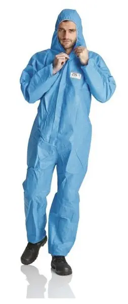 ProSafe 1 Overall Kapuze antistatisch blau Grösse XL VE: 50 Stück PS1B-XL