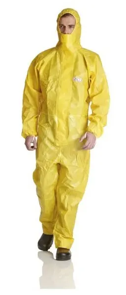 ProSafe XP3000 Chemikalienschutzanzug Kapuze gelb Grösse L VE: 20 Stück PSXP-L