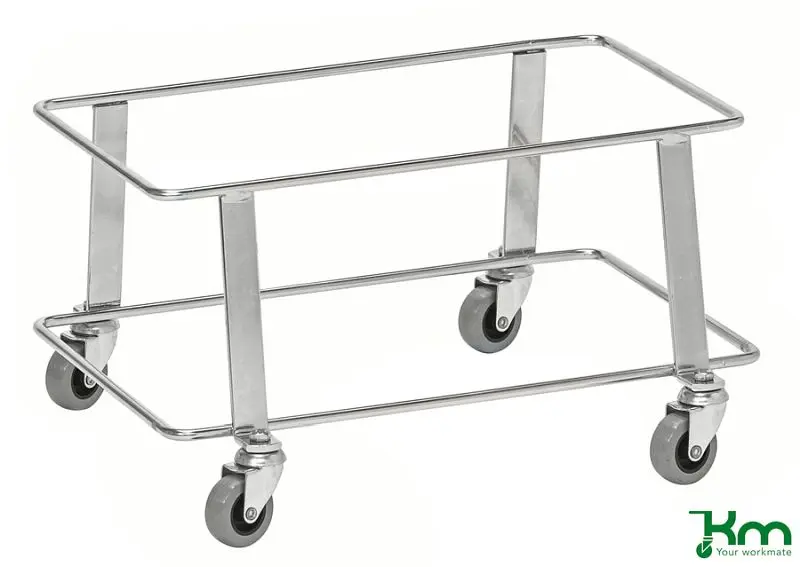 Kongamek Einkaufskorb-Sammelwagen 430 x 285 x 285 mm Verzinkt KM1610501