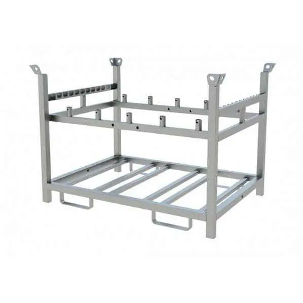 Schake Lager- und Transportpalette für 10 Baken Fußplatten und Lampen 3NOX-5V