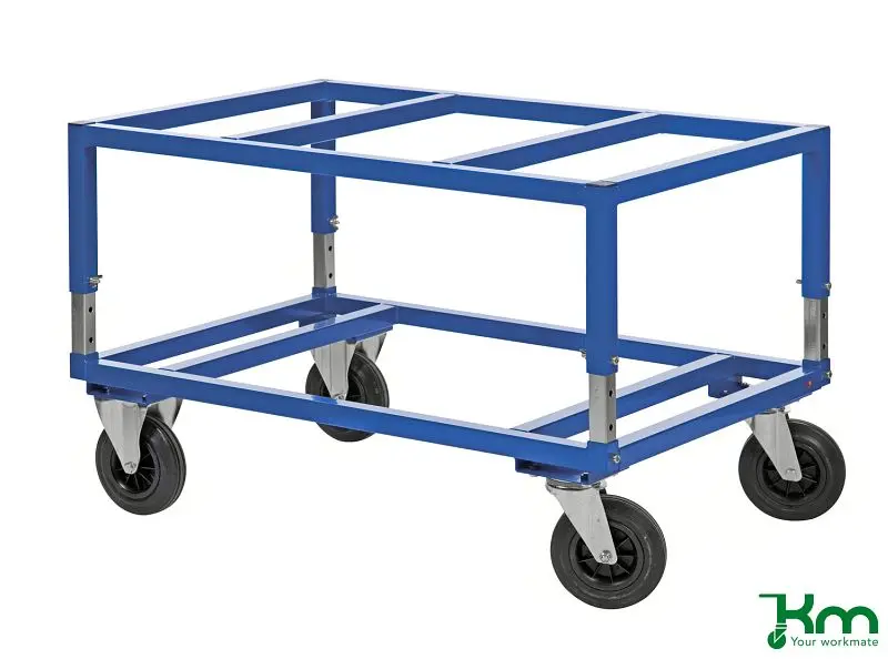 Kongamek Palettenwagen 1200x1000x655 mm blau KM222-FIN-B