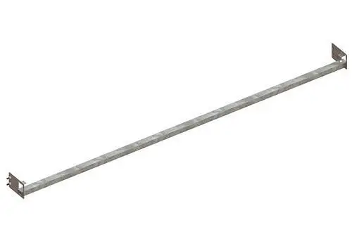 META Durchschubgewissung für Palettenregale Fachbreite 3300 mm 199545