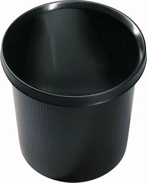 helit Papierkorb " german line" 18L VE: 5 Stück schwarz H6105795