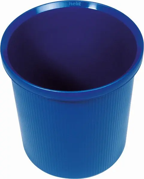 helit Papierkorb " german line" 18L VE: 5 Stück blau H6105734