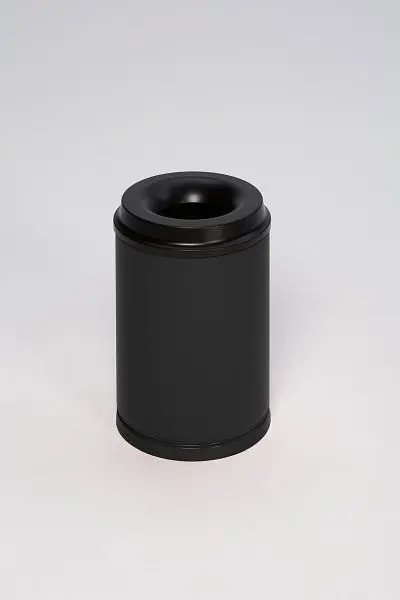 VAR Papierkorb feuergewiss 15 L Löschkopf schwarz schwarz 3142