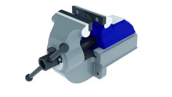 Gressel PS 125-2 Schraubstock nach hinten öffnend PSM.125.000.02