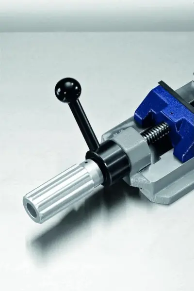 Gressel ecopos 125-R Bohrmaschinenschraubstock mit Spannhilfe ECR.125.000.01