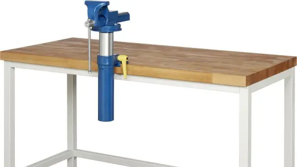 RAU Schraubstock mit Lift 120x150x400 mm 09-SSL120