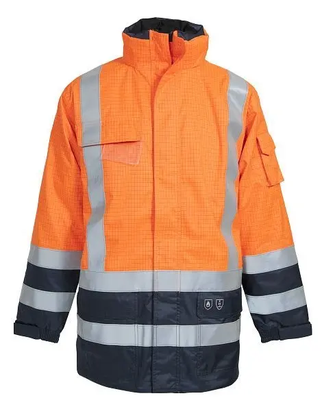 ELKA Securetech Multinorm Parka Farbe: Warnorange/Marine Grösse: M 086150R031.M