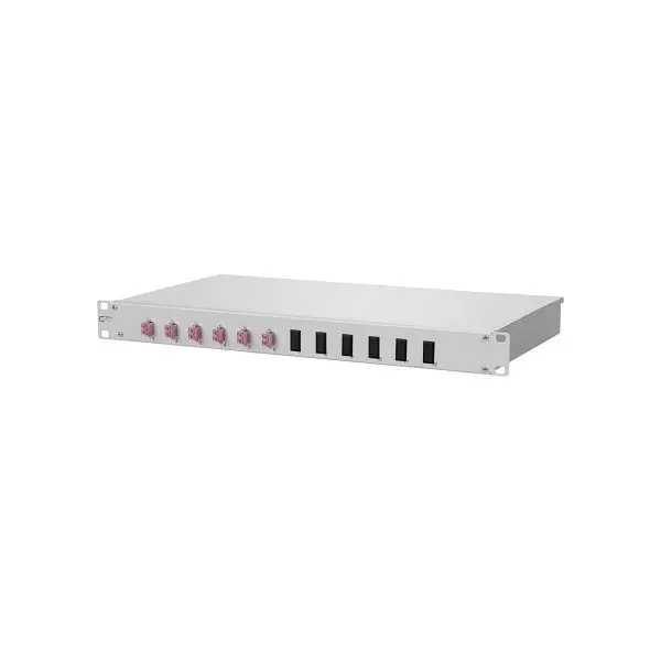 BTR Netcom LWL-Patchpanel 6f 1HE LC-D 4826mm(19) 1HE OM4 mit Pigtails max 24f OPDATFIX6XLC-DOM4SPLICE1HE/12 101042