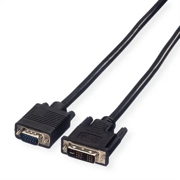 VALUE DVI-VGA Kabel DVI (12+5) ST - VGA ST 3 m 11.99.5430