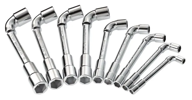 Facom Pfeifenkopfschlüssel-Set durchbohrt 9-teilig 75.J9PB