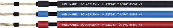 Helukabel H1Z2Z2-K 713545 Photovoltaikkabel 1 x 4 mm² Rot 100 m