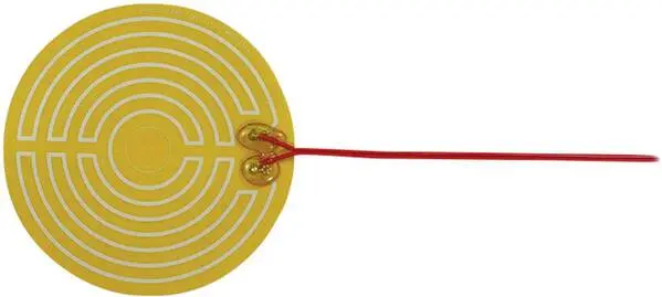 Thermo TECH Synthetikstoff Heizfolie selbstklebend 24 V/DC, 24 V/AC 12 W Schutzart IPX4 (Ø) 130 mm aus schlagfestem ABS