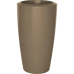 Pflanzbehälter, ROVIO III, HxBxT 1100 x 600 x 600 mm, clay.