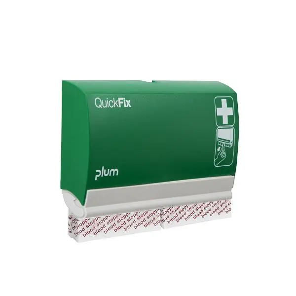Plum QuickFix Pflasterspender inkl. 2 x 45 Blutstopper Pflastern mit hämostatischem Effekt 5510