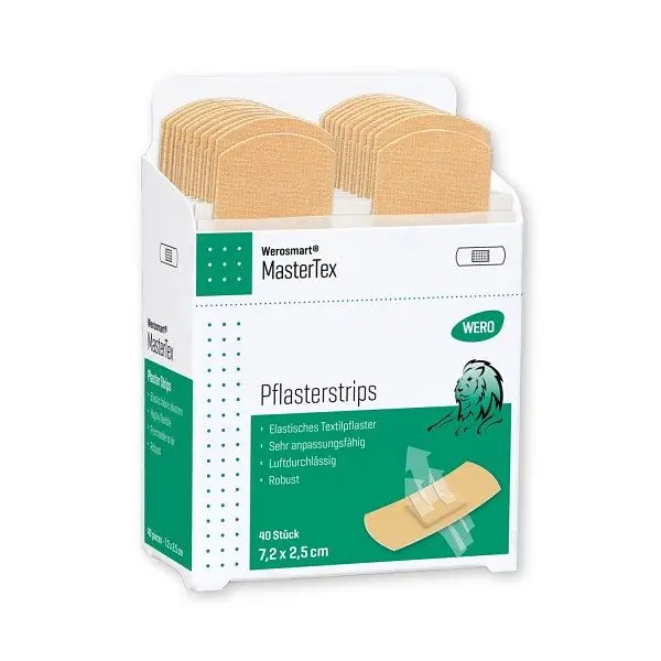 WERO Werosmart MasterTex Pflasterstrips 72 x 25 cm VE: 40 Stück 150208