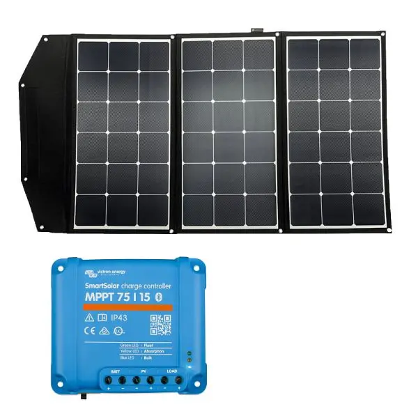 WATTSTUNDE WS200SF-HV SunFolder+ 200Wp Solartasche Variationsset Victron SmartSolar 75/15 Nein 101-10204-04