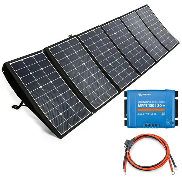 WATTSTUNDE WS340SF SunFolder+ 340Wp Solartasche Variationsset Victron SmartSolar 100/30 Ja 101-10211-003