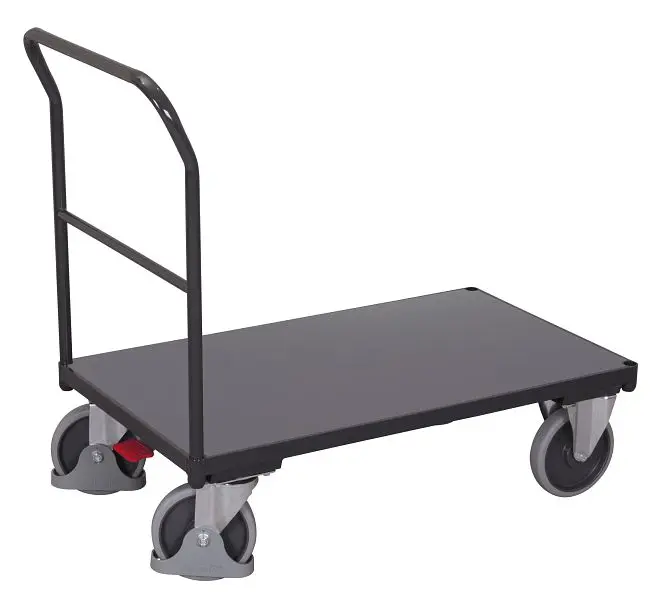 VARIOfit Schiebebügelwagen Ladefläche: 1.030 x 700 mm RAL 7016 anthrazitgrau sw-700.100/AG