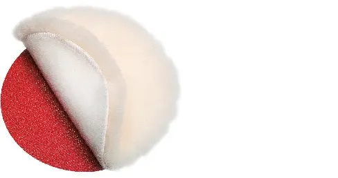 Fein Lammfell Ø 150 mm mit Klettenraschbefestigung 63723009004