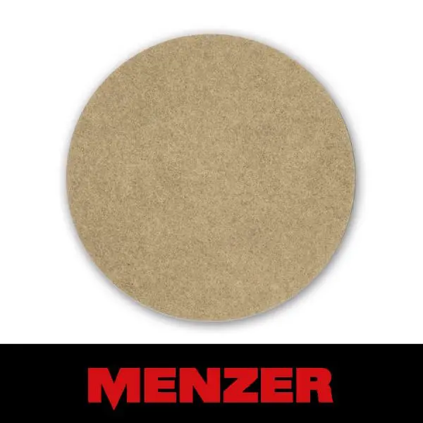 Menzer Normalpad Ø 406 mm beige Strapazierfähiger Polyester VE: 10 241081000