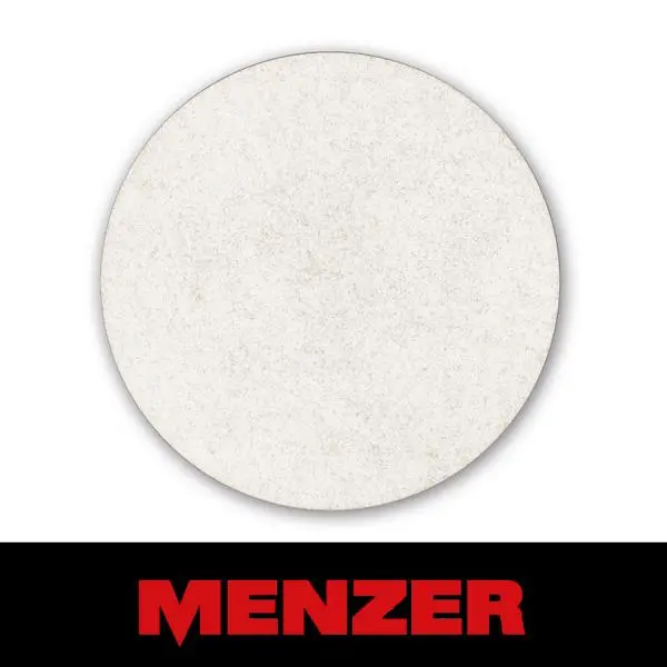Menzer Superpad Ø 406 mm weiß Strapazierfähiger Polyester VE: 5 242091000