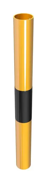 Schake Querholm Stahlrohr Ø 48 mm Länge: 500 mm 448_42BG