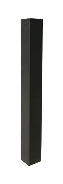 Schake Stilpoller Stahlrohr 70 x 70 mm Serie 4071B ortsfest zum Einbetonieren mit Erdanker Gesamtlänge ca. 1300 mm 4071B