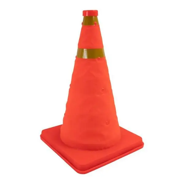 Stein HGS Fantikleitkegel -Cone- Höhe 400 mm mit integriertem Blinklicht orange-gelb 28046