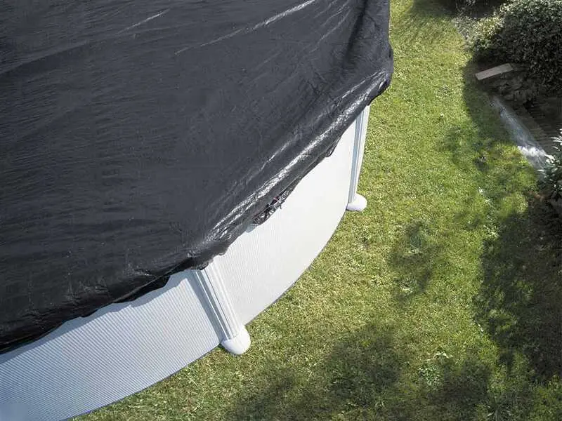 Korrosionsbeständig Ovale Schwimmbadüberdachung Gre 610 x 375 cm