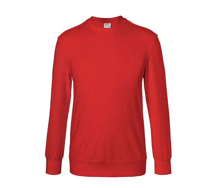 Kübler SHIRTS Sweatshirt Farbe: mittelrot Grösse: 6XL 5023 6330-55-6XL