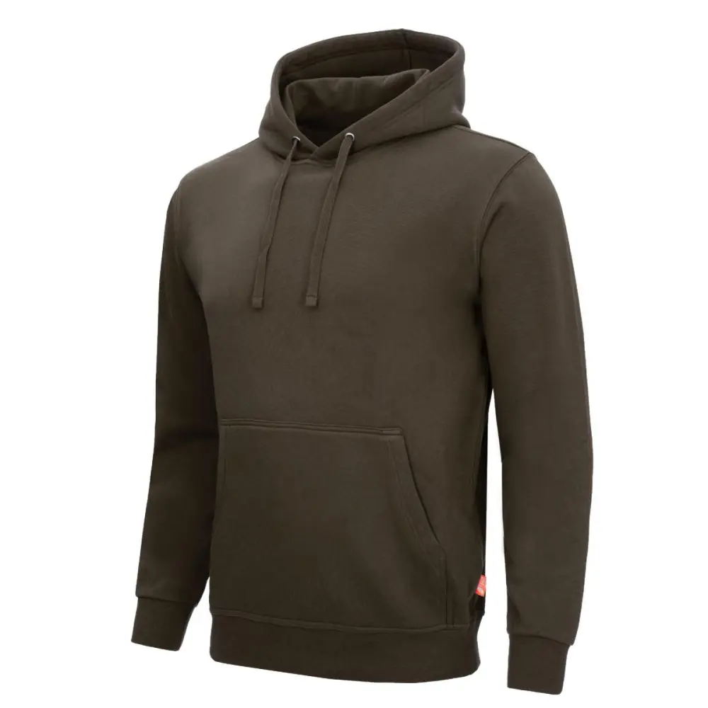 NITRAS MOTION TEX LIGHT Kapuzenpullover 70% Baumwolle / 30% Polyester 300g/qm Grösse: 2XL Farbe: braun VE: 15 Stück 7025...