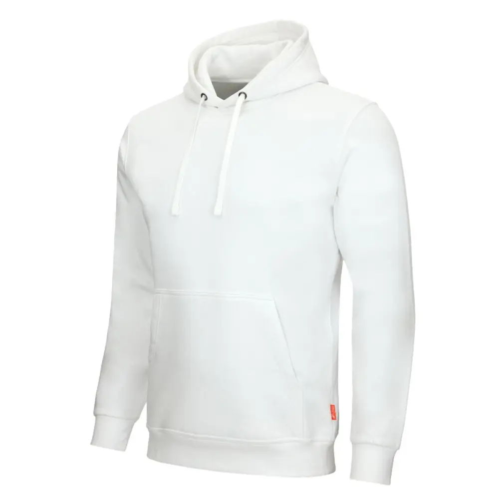 NITRAS MOTION TEX LIGHT Kapuzenpullover 70% Baumwolle / 30% Polyester 300g/qm Grösse: 2XL Farbe: weiß VE: 15 Stück 7025...