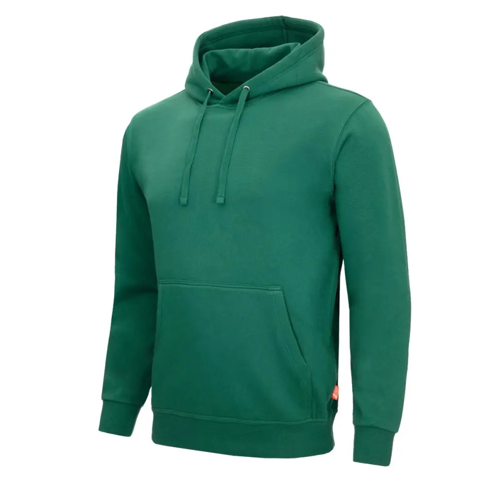 NITRAS MOTION TEX LIGHT Kapuzenpullover 70% Baumwolle / 30% Polyester 300g/qm Grösse: 2XL Farbe: grün VE: 15 Stück 7025...