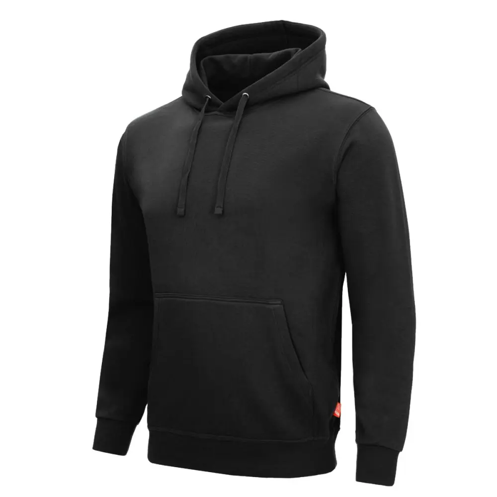 NITRAS MOTION TEX LIGHT Kapuzenpullover 70% Baumwolle / 30% Polyester 300g/qm Grösse: 2XL Farbe: schwarz VE: 15 Stück 70...