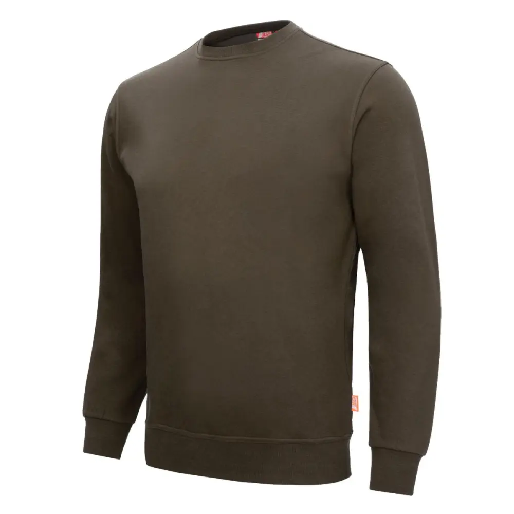 NITRAS MOTION TEX LIGHT Pullover 70% Baumwolle / 30% Polyester 300 g/qm Grösse: 2XL Farbe: braun VE: 15 Stück 7015-5000-2XL