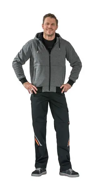 Planam Outdoor Iceland Hoodie anthrazit Grösse S 3056044