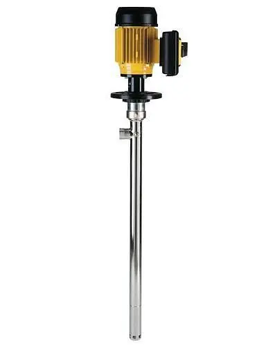 DENIOS Exzenterschnecken-Fasspumpe für viskose Lebensmittel Tauchtiefe 1000 mm 243257