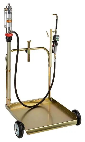 ELMAG DL-Ölabgabegerät fahrbar PREMIUM OIL PUMP LEICHT inkl. DL-Ölpumpe POP 600/130 2m Schlauch &amp; Ölpistole mi...