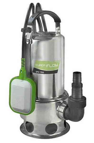 Eurom Flow SPV750i Vuilwater strapazierfähige Tauchpumpe 260908