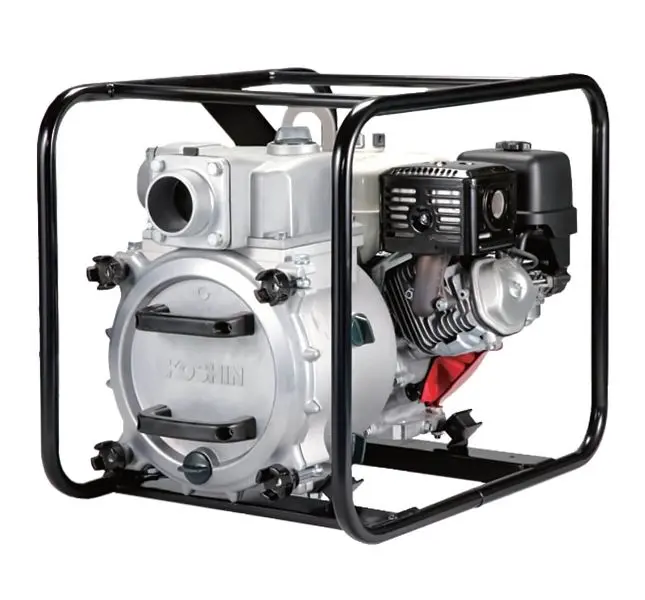 KOSHIN KTH-100S Abwasserpumpe 4″ (100 mm) mit Honda Motor 2050 L/min 668641