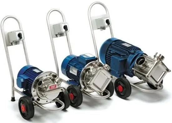 Krenn Umwelttechnik Honigpumpe M40 7.200 l/h 400V Pumpe für Honig selbstsaugend 542234