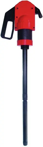 Schnitzler Ölpumpe aus PP zur Förderung von Diesel Öl Frostschutz aus 205 Liter Gebinden 9008