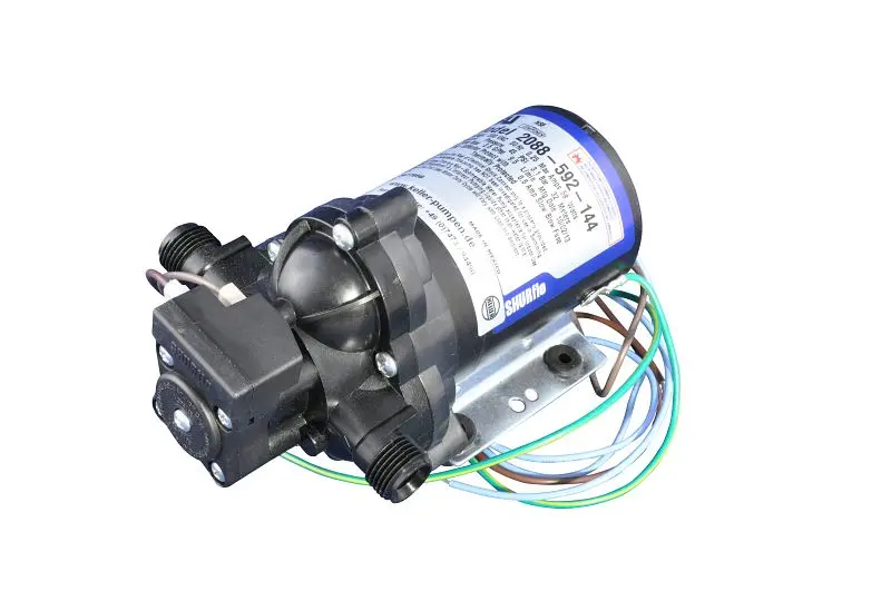 SHURFLO Membranpumpe 230V maximale Durchfluss ca. 95 l/min maximale Druck ca. 34 bar 024.935