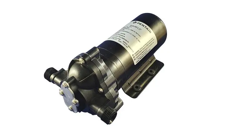 SHURFLO Membranpumpe 24V maximale Durchfluss ca. 132 l/min maximale Druck ca. 34 bar 039.935
