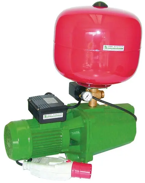 ZUWA Hauswasserwerk JET 200/Z 400 V Mechanische Pumpenskostspieligung ZUMATIC 165049HWZ