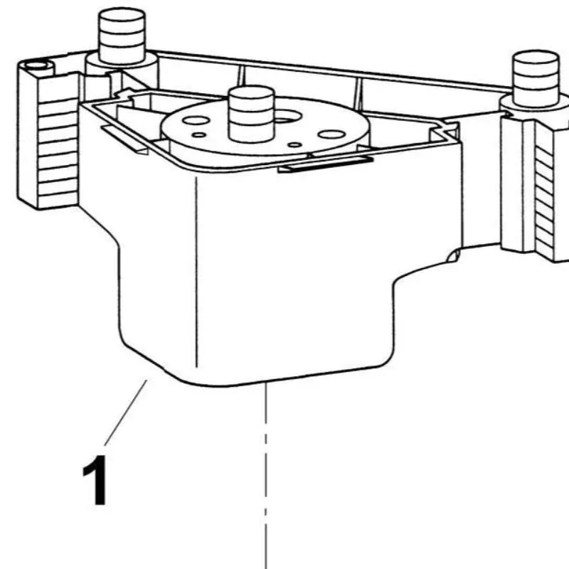 nobilia Gleit-Adapter für Vario- Sockelsystem 4225 mit Fernbedienung
