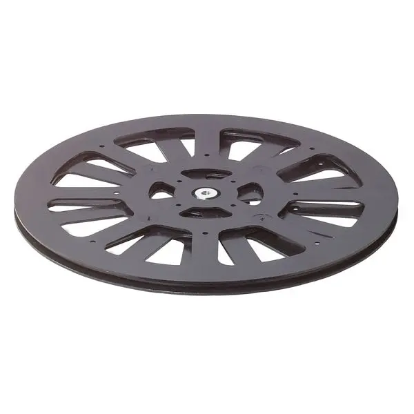 BS Rollen Drehkranz Tragfähigkeit 150 kg Stärke 10 mm Außen-Ø 302 mm Kunststoff schwarz VE: 2 Stück D85.302